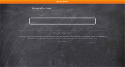 Desktop Screenshot of ihearradio.com